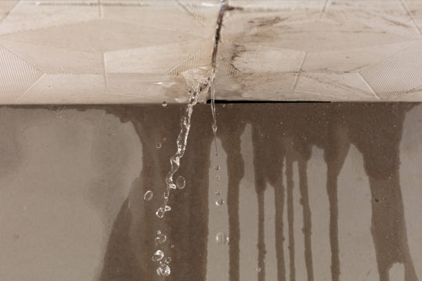 Professional Water Extraction technician working in Garwood, TX